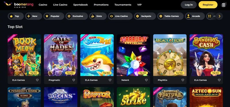 Boomerang bet casino v Slovenia